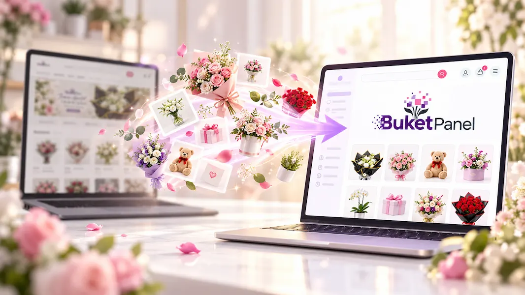BuketPanel sipariş ve teslimat yönetim paneli ekranı